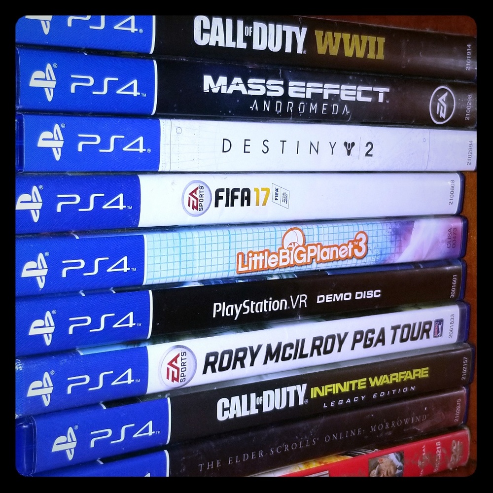 Various ps4 games